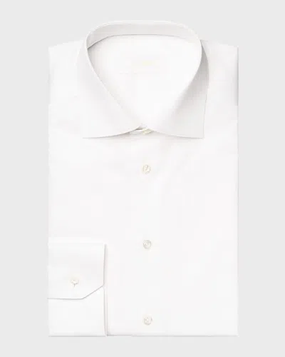 Eton Men's Slim Fit Elevated Poplin Dress Shirt In White