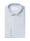 Eton Men's Slim-fit Geometric Print 4flex Stretch Shirt In Blue