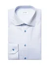 ETON MEN'S SLIM-FIT MICRO CHECK SHIRT