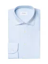 Eton Men's Slim-fit Solid 4flex Stretch Shirt In Blue