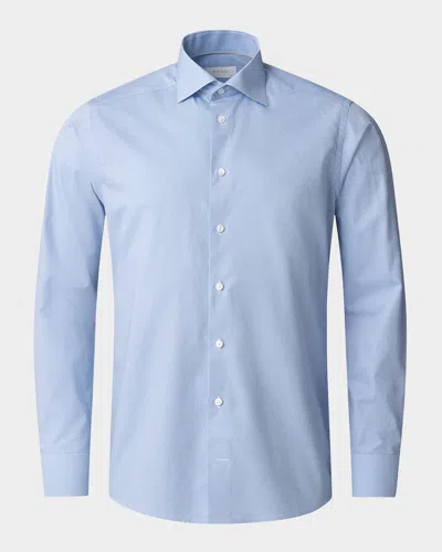 Eton Men's Elevated Slim-fit Structured Sport Shirt In Pastel Blue
