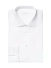 Eton Slim Fit Twill Dress Shirt In White