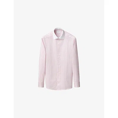 Eton Mens  Signature Twill Fit Signature Contemporary-fit Cotton Shirt In White