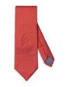 Eton Micro Geometric Silk Classic Tie In Pattern