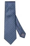 Eton Men's Floral Silk Tie In Navy