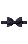 Eton Paisley Jacquard Silk Bow Tie In Blue