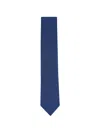 Eton Patterned Tie In Blue