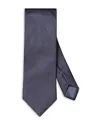 Eton Pin Dot Silk Tie In Blue