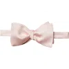Eton Pink Textured Silk Bow Tie In Medium Pink