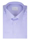 Eton Point-collar Shirt In Purple