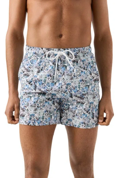 ETON ETON PRINT SWIM TRUNKS