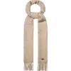 Eton Reversible Cashmere Scarf In Neutral