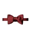 Eton Silk Pre Tied Bow Tie In Medium Red