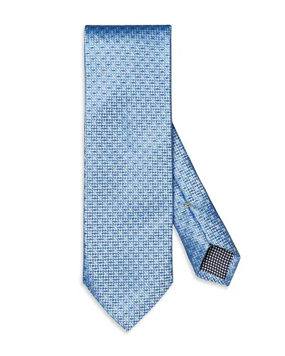 Eton Semi Solid Silk Tie In Light Blue