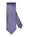 Eton Purple Textured Solid Silk Tie In Purple