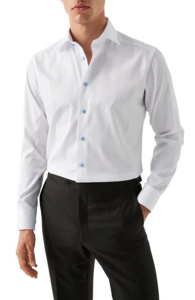 ETON ETON SIGNATURE CONTEMPORARY FIT COTTON TWILL DRESS SHIRT