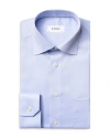 Eton Signature Twill Classic Fit Dress Shirt In Blue