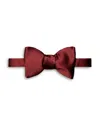 Eton Silk Pre Tied Bow Tie In Medium Red
