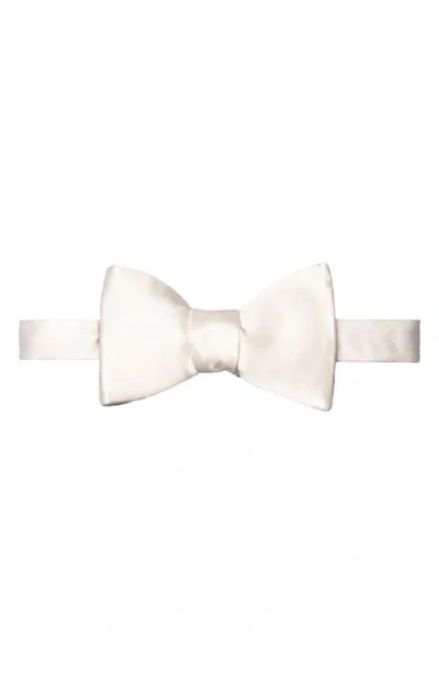 ETON ETON SILK SATIN SELF TIE BOW TIE