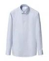 Eton Slim Fit Check Shirt In Blue