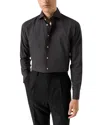 Eton Slim Fit Check Shirt In Gray