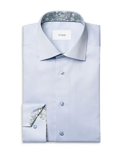 Eton Slim Fit Dress Shirt In Blue