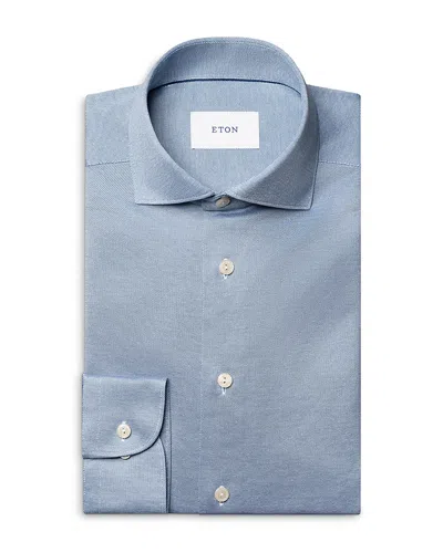 Eton Slim Fit Dress Shirt In Blue