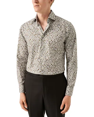 Eton Slim Fit Floral Shirt In Multi
