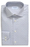 ETON ETON SLIM FIT MICRO PAISLEY PRINT DRESS SHIRT