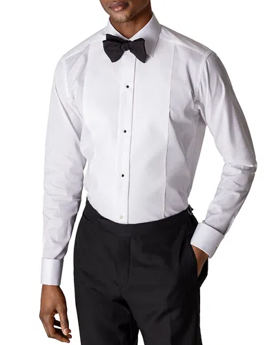 Eton Slim Fit Pique Formal Shirt In White