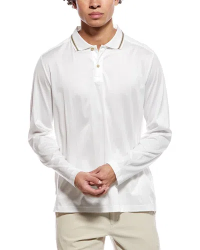 Eton Slim Fit Polo Shirt In Gray