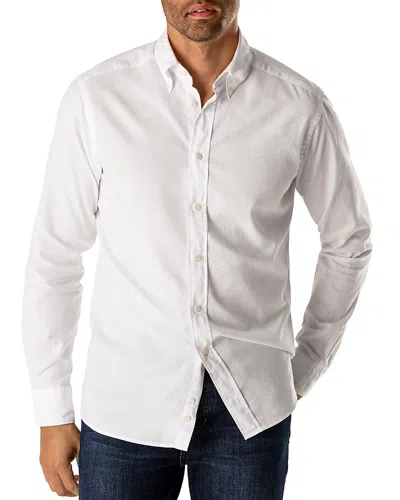 Eton Contemporary Fit White Royal Oxford Shirt 01 White