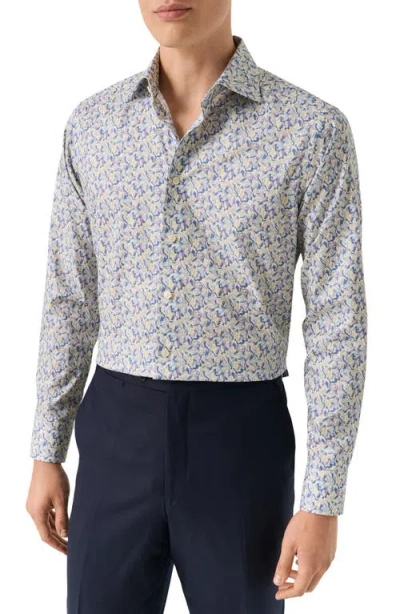 Eton Slim Fit Signature Twill Floral Button-up Shirt In Multi