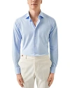 Eton Slim Fit Solid 4flex Stretch Dress Shirt In Lt/pastel