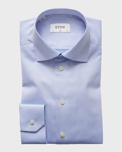 ETON SLIM-FIT TWILL DRESS SHIRT