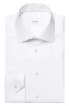 Eton Slim Fit Twill Dress Shirt In White