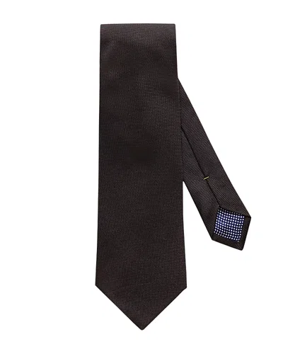 ETON SOLID TEXTURED SILK CLASSIC TIE,A000315501880