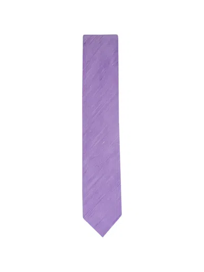 Eton Spring Tie In Purple