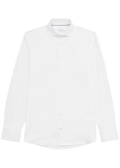 Eton Stretch-jersey Shirt In White