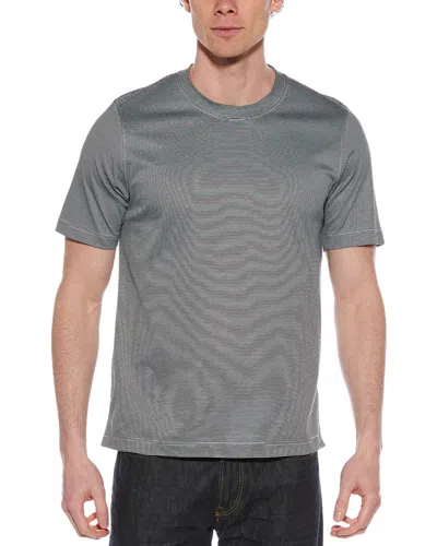 Eton Stripe T-shirt In Black