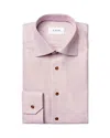 Eton Textured Button-front Shirt In Purple