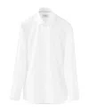Eton Mens White Cutaway-collar Single-cuff Slim-contemporary-fit Organic-cotton Shirt In White