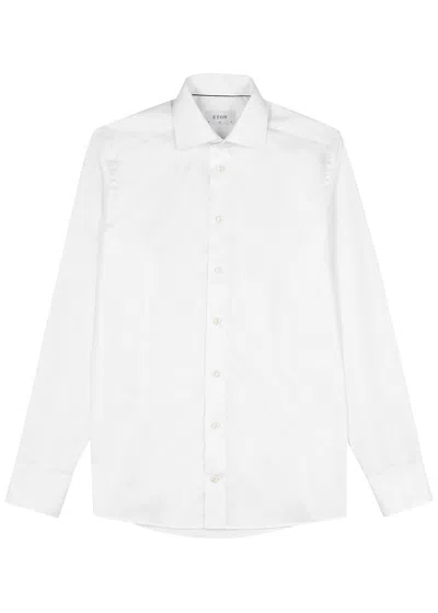 Eton White Cotton-twill Shirt