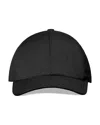 Eton Men's 365 Wool Baseball Cap With Leather Adjuster In Dark Grey