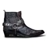 Etor Ankle Cowboy Real Leather Wincklepickers Boots In Brown