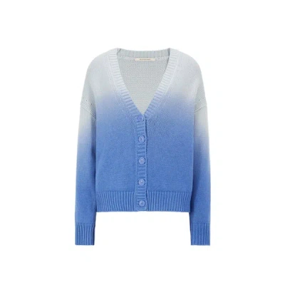 Etre Cecile Gilet En Laine Et Coton In Blue