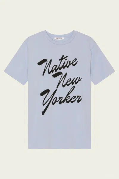 Etre Cecile Native New Yorker T-shirt In Ballard Blue