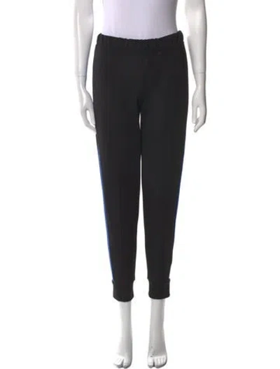 Pre-owned Etre Cecile Skinny Leg Pants In Black