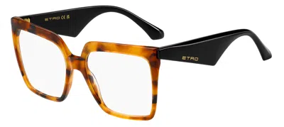 Etro 0005 C9b Women's Glasses Tortoiseshell Size 56 - Free Lenses - Blue Light Block Available In Honey Tortoise