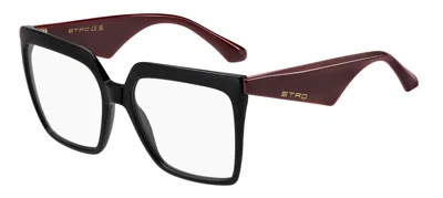 Etro 0005 Guu Women's Glasses Black Size 56 - Free Lenses - Blue Light Block Available In Black,burgundy